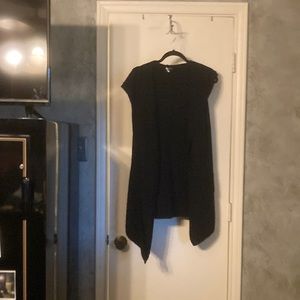 Amici vest with a hoodie, cashmere wool